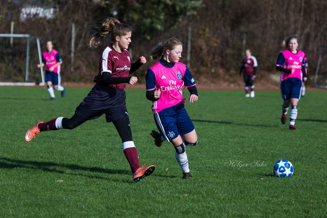 Bild 318 - B-Juniorinnen Halstenbek-Rellingen - Hamburger SV 2 : Ergebnis: 3:8